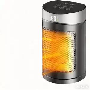 터치스크린과 리모컨이 장착된 LEDIMKU 1500W 휴대용 전기 공간 히터 과열 및 팁 오버 방지 기능이 있는