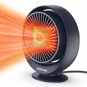 스페이스 히터 800W 고속 난방 세라믹 소형 휴대용 에너지 효율적인 조절 가능한 과열 방지 기능이 있는