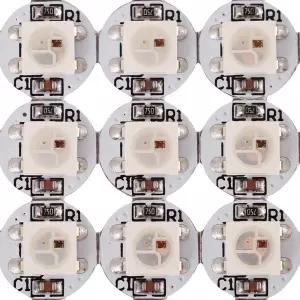 BTF-LIGHTING WS2812B 100PCS 5050SMD 개별 주소 지정 스마트 RGB LED 픽셀 Arduino 싱글 1-리드 모듈 컬러
