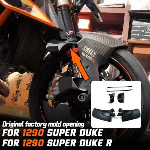 바이크 오토바이 1290 SUPER DUKE/R 스포일러 윙 에어 디플렉터 1290 수정 날개 모토 GP 프론트 댐퍼 윙 Sp