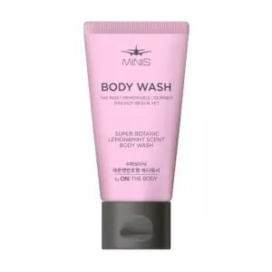 온더바디 미니스 수퍼보타닉 바디워시 레몬 50ml 휴대용 여행용 샤워 목욕 바디 클렌저 세면도구