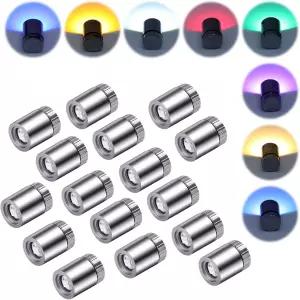 인형의 집을 위한 64PCS 미니 LED 조명 8가지 색상 핸드크래프트를 작은 풍선을 장식 파티 컬러풀