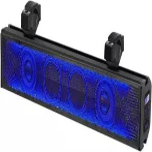 25인치 UTV 사운드 바 블루투스 방수 RGB 조명 IP65 500W 증폭 ATV용 범용 장착 골프 카트 폴라리스 RZR