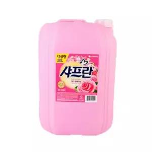 샤프란 섬유유연제 핑크 대용량 업소용 20L