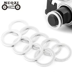 MUQZI 48개 페달 와셔 21mm x 자전거 가스켓 크랭크 스페이서