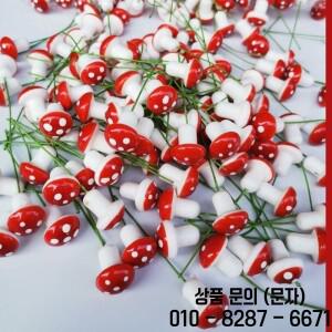 100 10PCS 미니어처 인공 거품 버섯 정원 분재 식물 냄비 DIY 마이크로 장식에 대 한 수 지