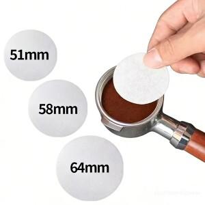 커피 필터 종이 51mm58mm64mm 에스프레소 메이커 드리퍼 모카포트 100200500개