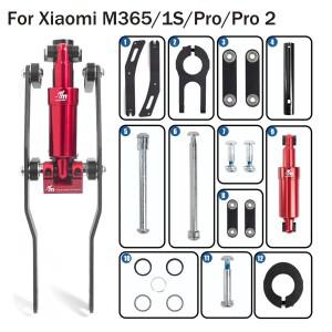 M0 V4.0 교체 부품 용 Monorim Xiaomi M365 1S Pro Pro2 전기 스쿠터 부품 용 전면 서스펜션 액세서리