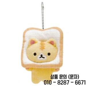 귀여운 코로코로 고양이 봉제 키 체인 작은 팬던트 14세 이상 인형 장난감 9cm 신제품