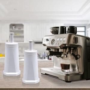 124pcs PP 교체 용 워터 필터 Brevie Oracle Barista Bambino 효율적인 연화 물 커피 기계 요소