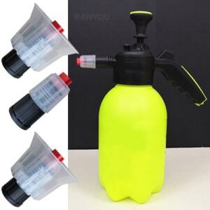 12PCS 폼 노즐 수동 펌프 스프레이어 핸드 프레셔라이즈드 워터 자동차 세차 스노우 랜스