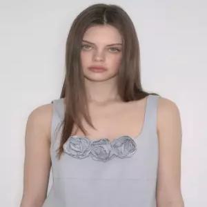 마가린핑거스 CORSAGE BROOCH (GREY) MF2614AC001CGYFR