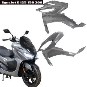 바이크 오토바이 전면 사이드 커버 페어링 헤드라이트 가드  액세서리 Sym Jet X 125 150 200용