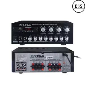 카날스 EMA-196 블루투스앰프 320W 4채널 USB 펍 태권도 소형매장 카페 이자카야