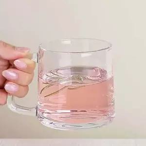 델리 머그컵 유리컵 커피잔 물컵 유리잔 350ml 6P