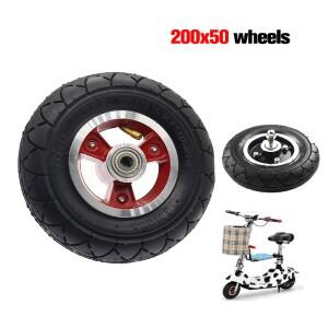 Kugoo S1 S2 S3 C3 미니 전기 자전거 업그레이드 200x50 풍선 타이어 허브 200x50 바퀴