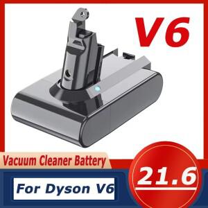 다이슨 호환 V6 배터리와 호환되는  리튬 이온 21.6V 진공 청소기 DC58 DC62 DC74 SV03 SV09용