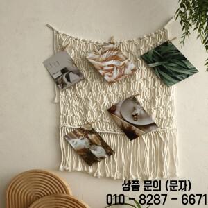 DIY 사진 손으로 짠 태피스트리 보헤미안 벽걸이 장식 보호 침실 보육실에 적합 선물