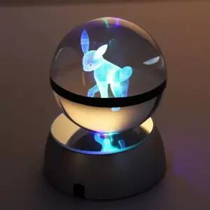 LED 플라잉볼 손으로 매직볼 물방울무늬블루 선물용 날리는 미니드론