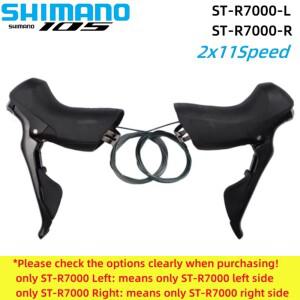 SHIMANO 105 ST-R7000-L / ST-R7000-R 듀얼 컨트롤 레버 림 브레이크 2x11 속도 2S 1 PC 왼쪽/오른쪽 시프