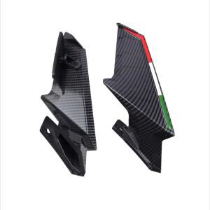 혼다 CBR400R CBR500R CBR650R 공기 역학 바이크 오토바이 윙렛 사이드 윙 핀 스포일러 백미러 블레이드 액