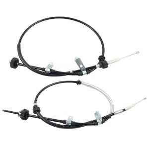 좌우 핸드 브레이크 주차 브레이크 케이블 쌍, BMW 호환 E65 E66 E67 34436780017 34436780016