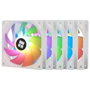 라이트 TL C12CW S X5 C 에어 팬 120mm 무음 컴퓨터 케이스 쿨러 FDB 베어링 최대 1550 속도 PC 냉각 5팩