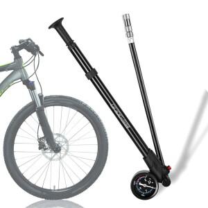 300PSI 자전거 펌프는 Schrader 자전거 에어 쇼크 펌프에 . 산악 자전거 전면/후면 서스펜션 용 자전거 타