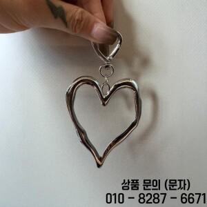 여성을위한 과장된 큰 중공 하트 펜던트 키 체인 유행 가방 액세서리 패션 단순한 사랑 쥬얼리