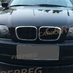 BMW 호환 3 시리즈 E46 4도어 2도어 쿠페 318I 320I 325I 1998-2001 ABS 자동차 액세서리용 프론트 레이싱