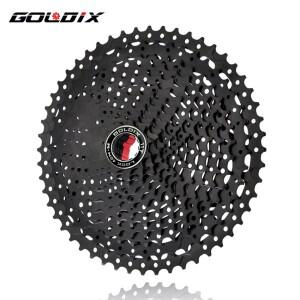 GOLDIX 블랙 MTB 카세트, 시마노용 자전거 프리휠 스프로킷, 8, 9, 10, 11/12 속도, 40, 42, 46, 50T, K7,