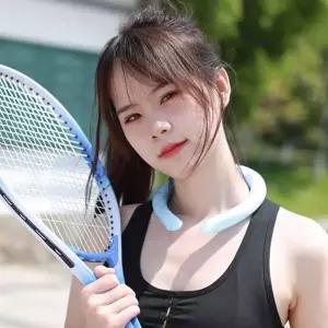 스카프 머플러 숄 원킬쿨샷 아이스 넥쿨러 스카이