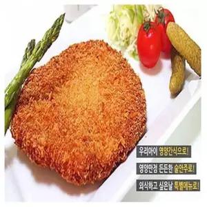 수제 통살 등심돈까스-100gx10장 (업소 전문용) 어린이돈까스