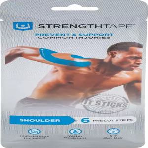 StrengthTape Kinesiology 테이프 K 테이핑 키트 프리미엄 스포츠 대상 부위에 지지력과 안정성을 제공하며