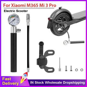 Xiaomi Mi3 M365 Pro Ninebot Max G30 전자 스쿠터 타이어 고압 미니 펌프 용 210PSI 휴대용 펌프 고압 타