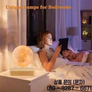 3D 페인팅 마그네틱 레비테이팅 14cm 6인치 달 램프 플로팅 문 라이트 LED 스마트 데스크 사무실 홈 데코