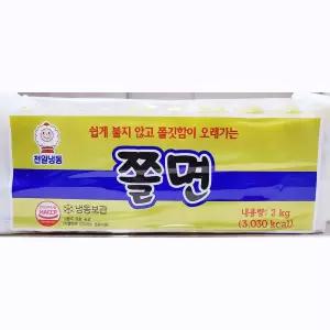 쫄면 (2K) 재료 분식 사리 쫄면면 요리 쫄깃한