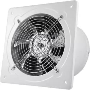 8인치 배기 팬 735CFM 벽걸이 통풍 천장 욕실용 환기 송풍기 다락방 창문 지하 110V 80W