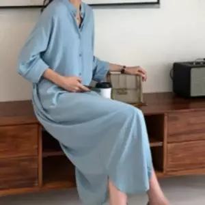 [텐바이텐][홍은]차이나 카라 셔츠 원피스 롱원피스 여성 치마