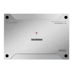 보트 자동차 및 ATV용 KENWOOD XM302-4 eXcelon 4채널 해상 등급 증폭기