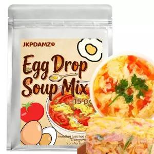 드롭 수프 믹스 즉석 냉동 건조 야채 15팩 토마토 맛