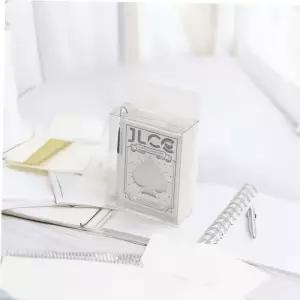 DIY JLCC 여백 양면백지 24개입 네임팬 카드케이스 세트