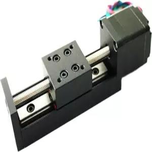 CNC 3D 프린터용 Nema11 28mm 스테퍼 모터가 장착된 선형 레일 가이드용 HHBL8I T형 미니 슬라이딩 테이블