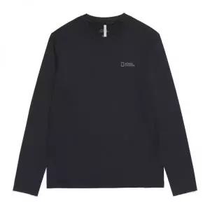 매장정품 내셔널지오그래픽 NATIONALGEOGRAPHIC N261UTS250 베이스레이어 긴팔 티셔츠 BLACK N261UTS250099