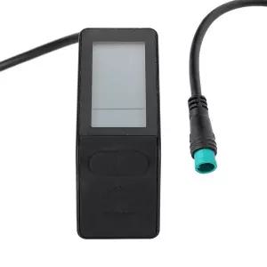전기 자전거 KT-LCD4 소형 LCD 디스플레이 SM 방수 커넥터 플러그 전기 자전거 변환 액세서리 24V 36V 48V