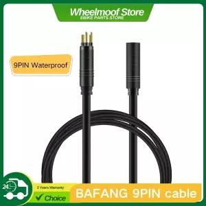 Ebike 9Pin 허브 전동 연장 케이블 변환 라인 Bafang 전면 후면 휠 허브 전동 용 전기 자전거 액세서리