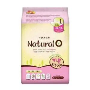 [반려] 12개월이하 네츄럴오 사료 키튼 고양이 반려묘용 5.2kg X2개