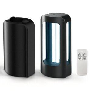 원격 제어 타이머가 장착된 SANSI 42W UV 소독제 99 UVC 램프 254NM 파장 침실 호텔 주방 욕실 청소용 휴대용 자외선 차단제 오존 프리
