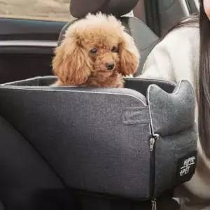 차량용 애견 강아지 가방 이동 카시트 캐리어