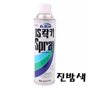 일신 락카 420ml (진밤색) 스프레이 페인트 도색 페인트락카